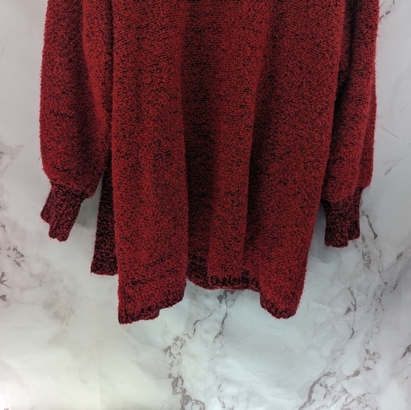 Monto Par Le Chois Sweater Womens 1X Orange Long Cardigan Oversized Grandpa Vtg - Picture 7 of 10